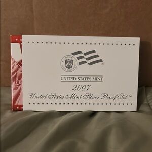 United States Mint Silver Proof Set 2007